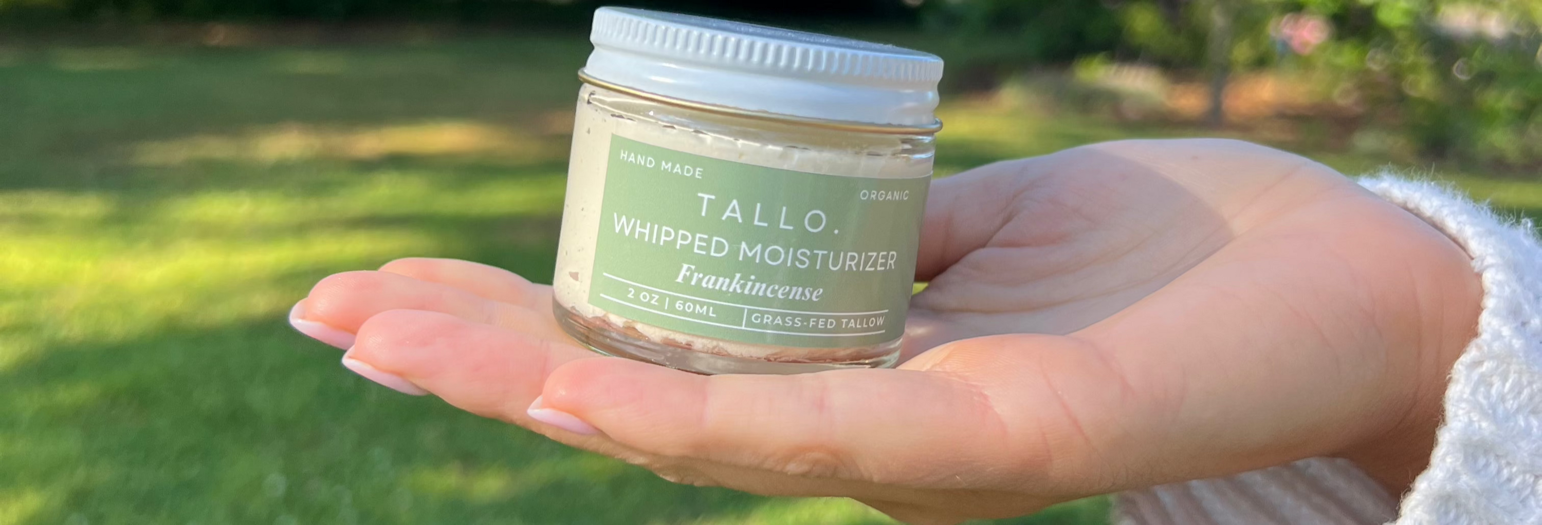 Tallo Whipped Moisturizer with Frankincense