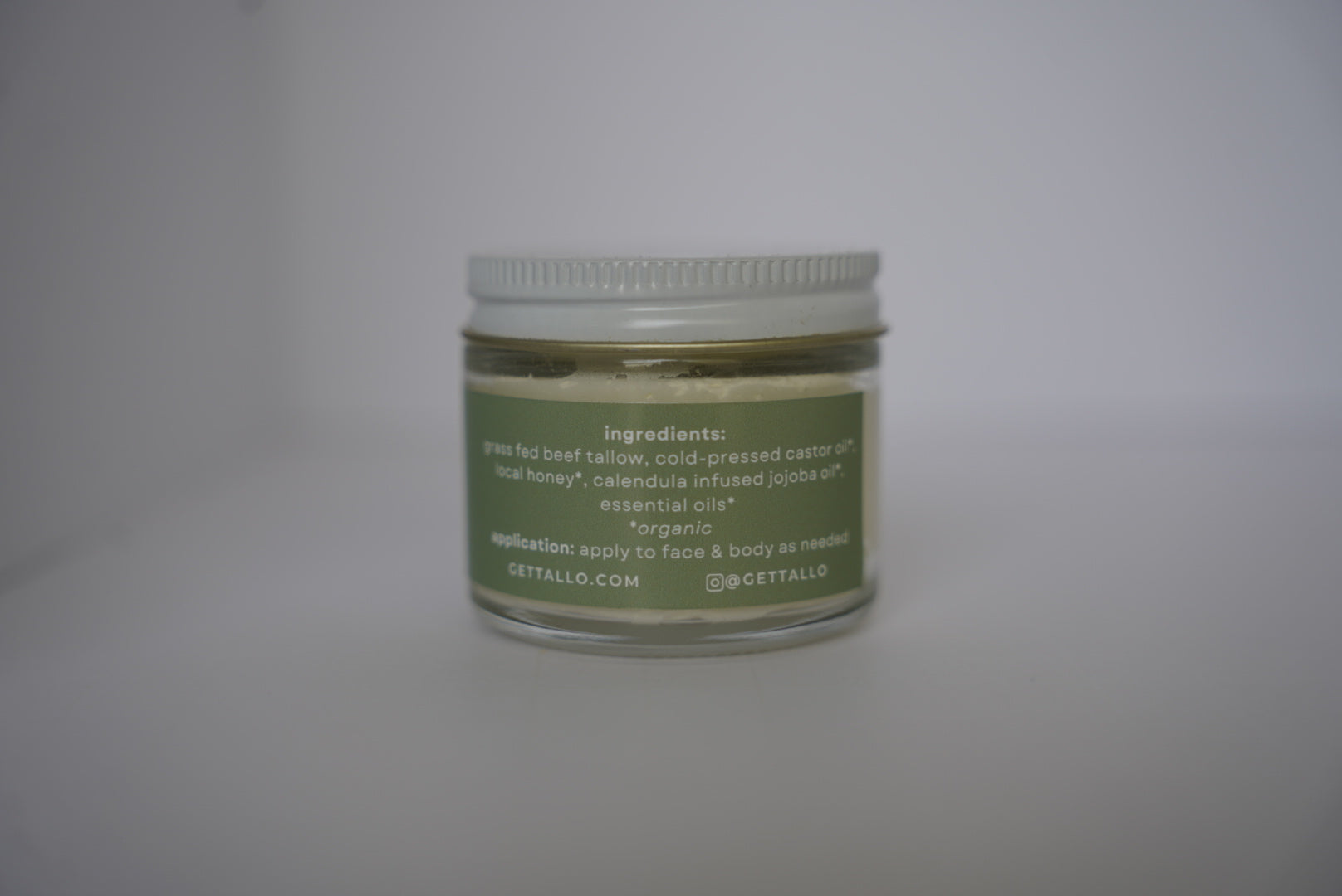 TALLO Ingredient Label